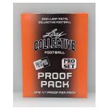 2024 Leaf Metal Collective Football 1/1 Proof Pack
