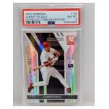 2004 Donruss /250 Albert Pujols Die Cut 143 PSA 8