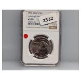 NGC 2026-D MS66 Liberty Half $1