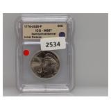 ICG 2026-P Semiquincentennial Half $1