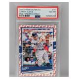 2020 Aaron Judge Donruss 100 Emoji #111 /100 PSA 8