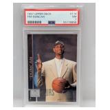 1997 Upper Deck Tim Duncan RC #114 PSA 7