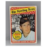 1969 TOPPS Baseball BROOKS ROBINSON HOF 421