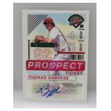 2024 Prospect Ed Thomas Saggese #61 Auto Holo