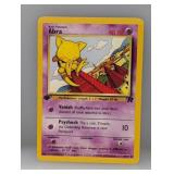 Pokemon 2000 1st Edition Abra 49 Surface Scratches