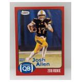 Josh Allen 2018 SAGE HIT #66 Red Rookie
