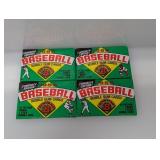(4) 1989 Bowman Baseball Look Ken Griffy Jr RC