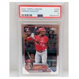 2023 Jordan Walker Topps Chrome RC #209 PSA 9