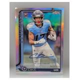 2025 Topps Chrome Chimere Dike Rookie Ref Auto/499