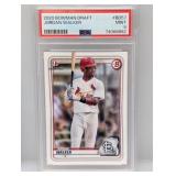 2020 Jordan Walker Bowman Draft 1st Bd57 PSA 9