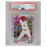 2020 Masyn Winn Bowman Chrome Refractor 1st PSA 9