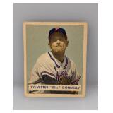 1949 Bowman #145 Sylvester (Blix) Donnelly Crease