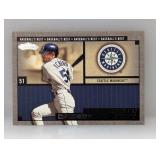 Ichiro Suzuki 2002 Fleer Showcase Best Memorabilia