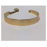 Gold Tone Anson Bracelet (Lisa)