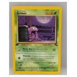 Pokemon 1999 1st Edition Grimer 48 Edges