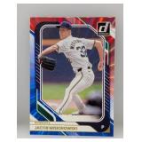 JACOB MISIOROWSKI 2026 Donruss Red Blue 53 Brewers