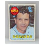 1969 TOPPS Baseball KEN BOYER 379