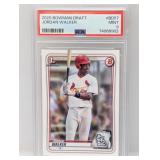 2020 Jordan Walker Bowman Draft 1st Bd57 PSA 9