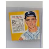 1954 RED MAN TOBACCO Baseball CARL ERSKINE 4N