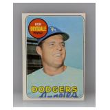 1969 TOPPS Baseball DON DRYSDALE HOF 400