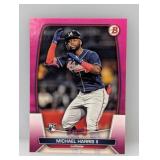 2023 Bowman Purple Michael Harris RC SP /299 #76