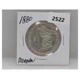 1880 90% Silv Morgan $1 Dollar