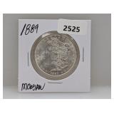 1889 90% Silv Morgan $1 Dollar