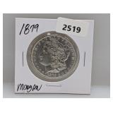 1879 90% Silv Morgan $1 Dollar