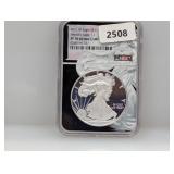 NGC 2021-W PF70 Ultra Cam 1oz .999 Silv Eagle $1