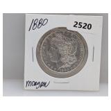 1880 90% Silv Morgan $1 Dollar