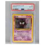 1999 Pokemon Gastly #50 PSA 8