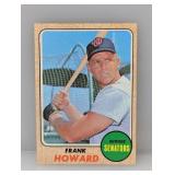 1968 TOPPS FRANK HOWARD 1960 NL ROY 320