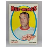 1971 Topps Gordie Howe #70 Crease/Stain