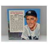 1954 red man tobacco GIL Mc DOUGALD AL ROY Cs/S/S