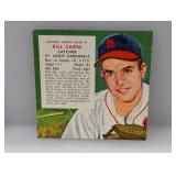 1955 red man tobacco Baseball BILL SARNI  9N