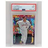 2014 Topps Finest Xfractor Albert Pujols PSA 9
