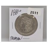 1881-O 90% Silv Morgan $1 Dollar