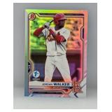 2021 Bowman Ch Draft Prosp Ref Jordan Walker RC