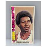 1976-77 Topps Moses Malone Line/Indent