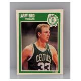 1989 Fleer Larry Bird #8 Edge