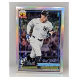 2026 Topps Chrome Aaron Judge Refractor 75th
