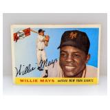 1955 Topps #194 Willie Mays HOF Giants Cs