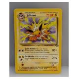 1999 Pokemon Jungle Jolteon #20 Edges