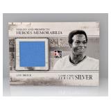2011 In The Game Lou Brock Game Used #01