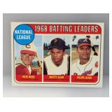 1969 Topps #2 N.L. Batting Leaders Pete Rose Reds