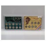 (2) 90% Silv Mercury Dime Coin Sets