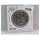 1923-D 90% Silv Peace $1 Dollar