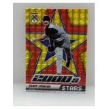 2022 Mosaic Stars Red Yellow Prizm Randy Johnson