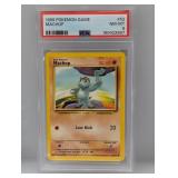 1999 Pokemon Machop #52 PSA 8