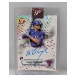 2023 Thompson Topps Pristine Refï¿½ RC Auto Sealed